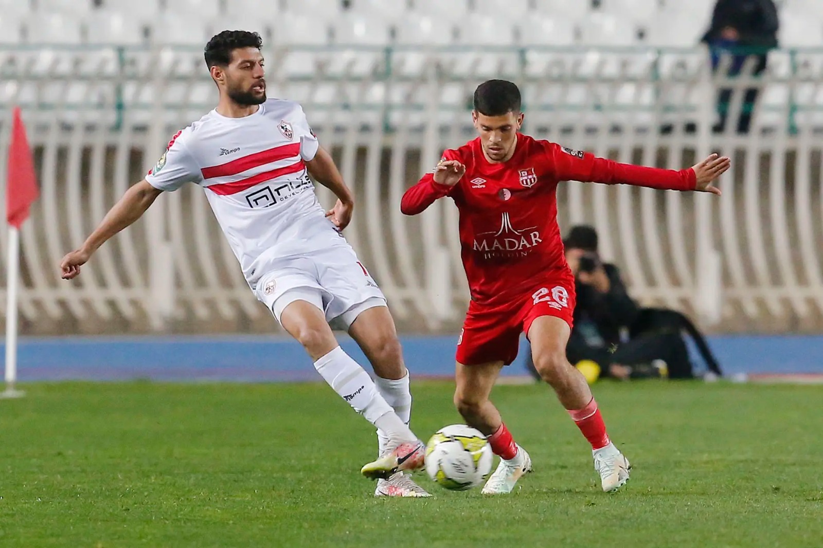ZAMALEK VISITA BELOUIZDAD NA TAÇA CAF
