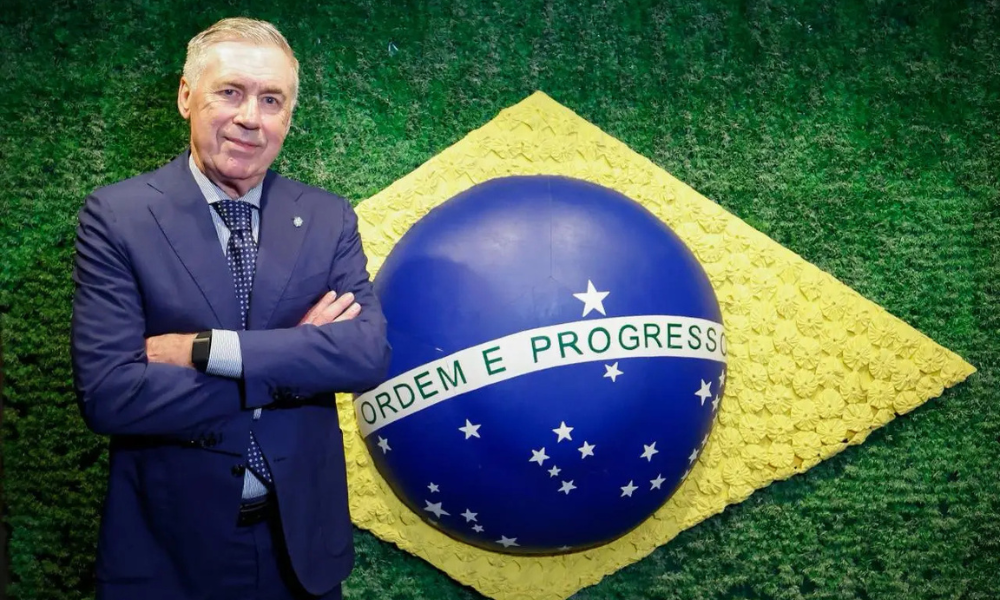 Ancelotti renova contrato com o Brasil até 2030: ‘Levar a seleção de volta ao topo’