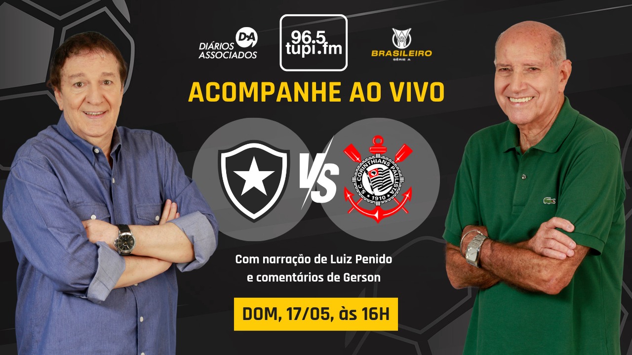 Ao vivo: Botafogo recebe o Corinthians no Nílton Santos pelo Brasileirão