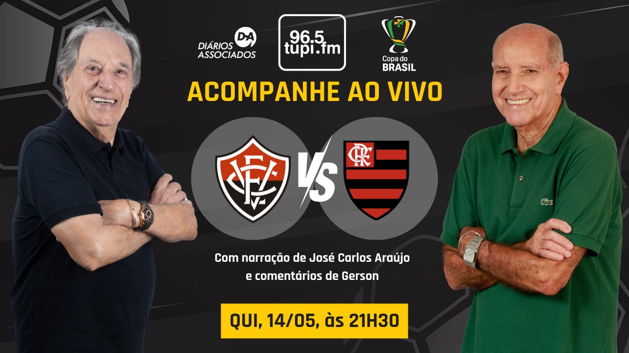 Ao vivo: Flamengo enfrenta o Vitória no Barradão pela Copa do Brasil