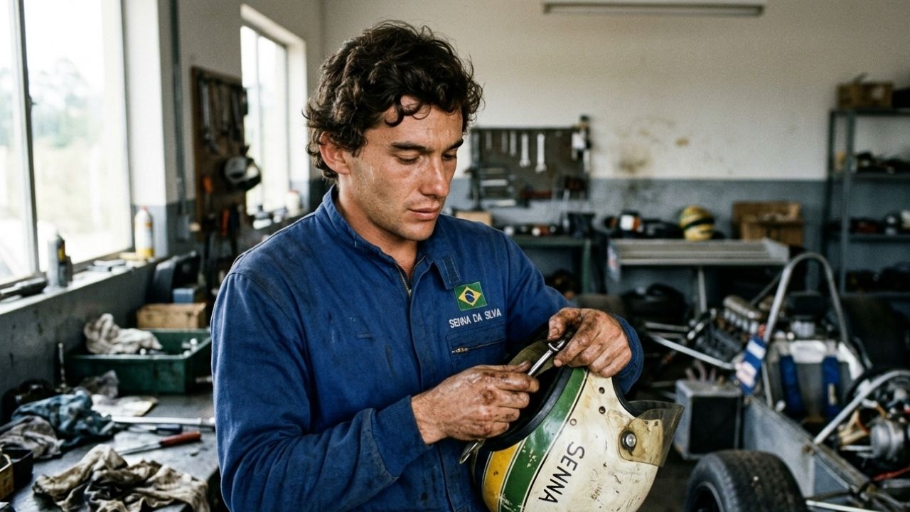 Ayrton Senna, aos 21 anos, antes da Fórmula 1: "Não tenho ídolos. Tenho admiração por trabalho, dedicação e competência"
