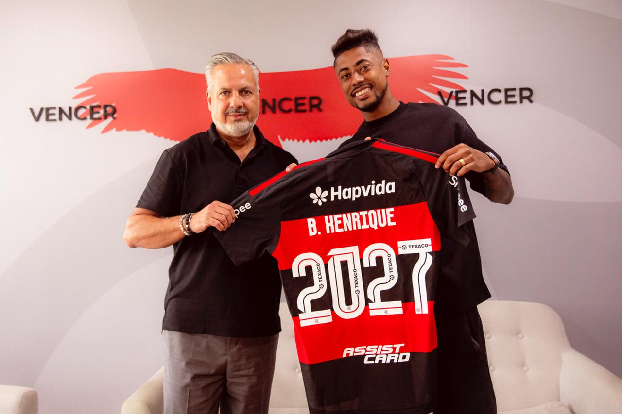Flamengo renova o contrato de Bruno Henrique até 2027