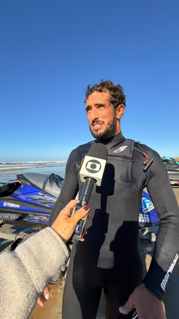 “Nazaré Brasileira” pode registrar nova maior onda já surfada no país