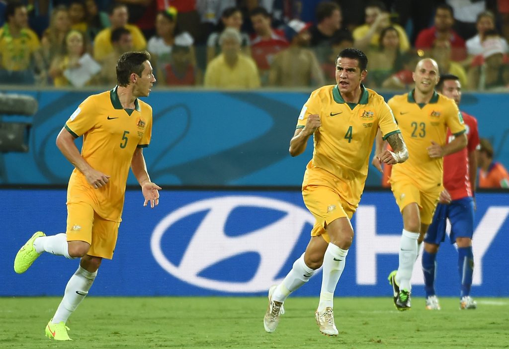 Os maiores artilheiros da Austrália na história das Copas do Mundo