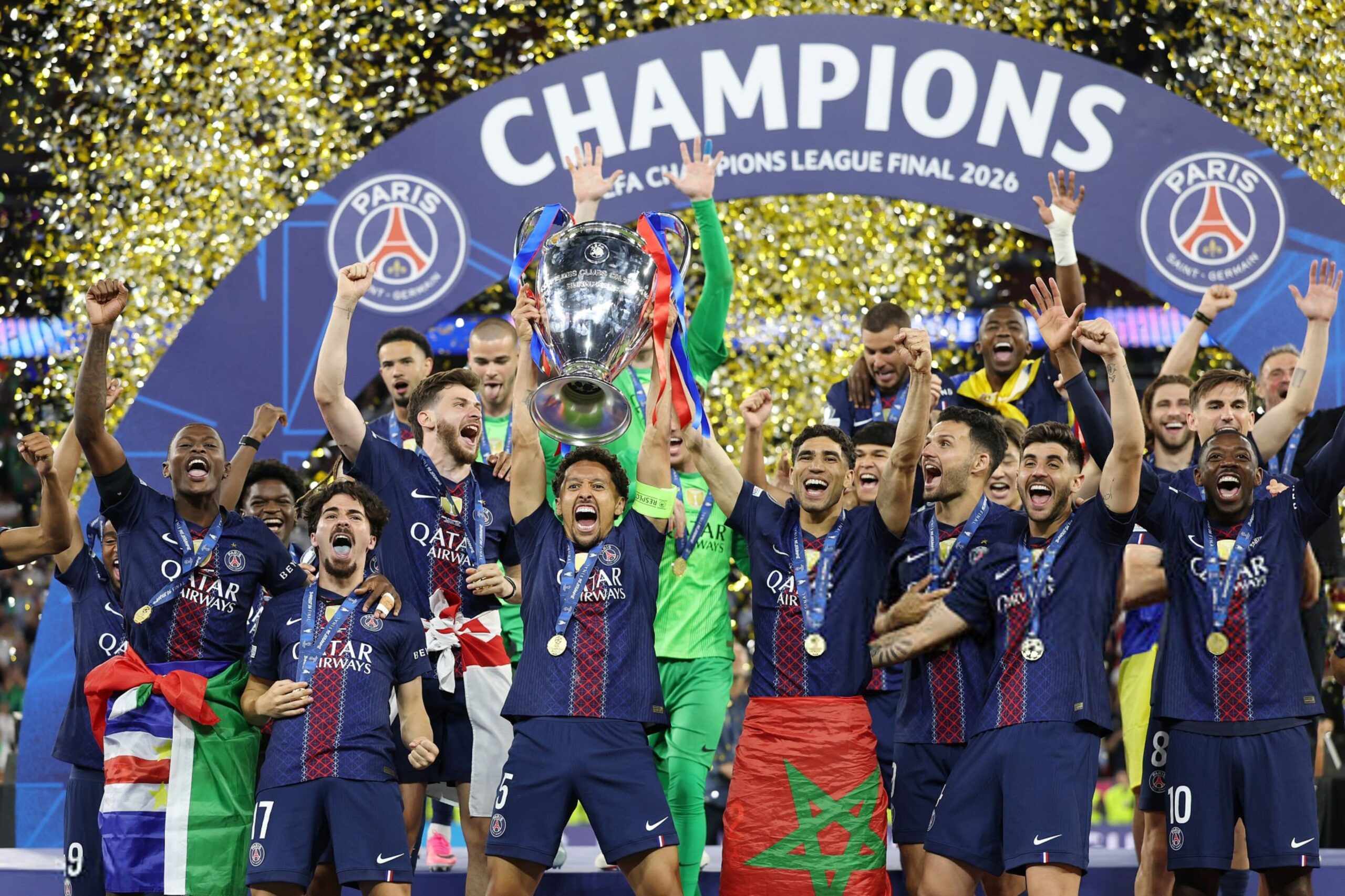 PSG vence o Arsenal nos pênaltis e é bicampeão da Liga dos Campeões da Europa