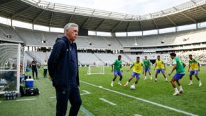 Ancelotti vê Neymar como peça central para aumentar a capacidade de criação e decisão da Seleção