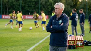 Carlo Ancelotti deu os primeiros sinais sobre a formação da seleção brasileira ao utilizar três jogadores do Flamengo entre os titulares