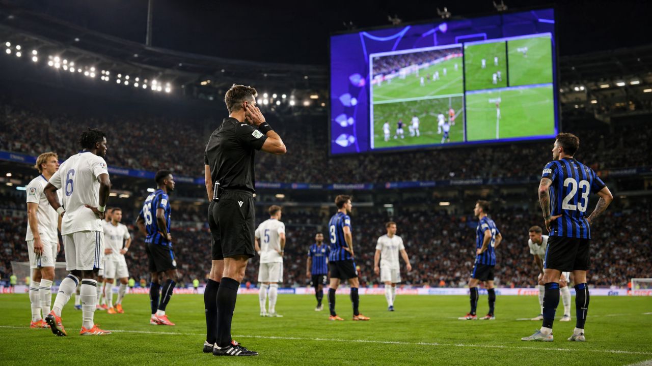 O VAR acompanha lances decisivos e pode mudar uma marcação feita dentro do campo