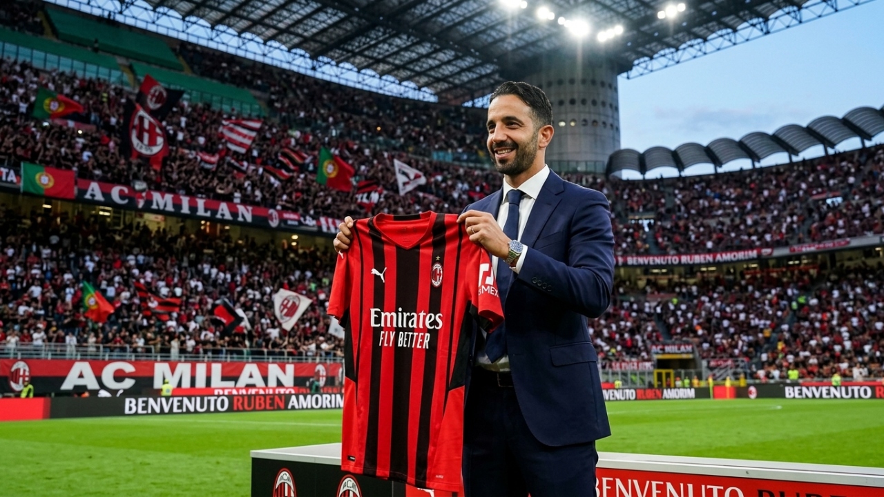 Ex-treinador do Manchester foi anunciado como novo técnico do Milan e assinou contrato até 2028