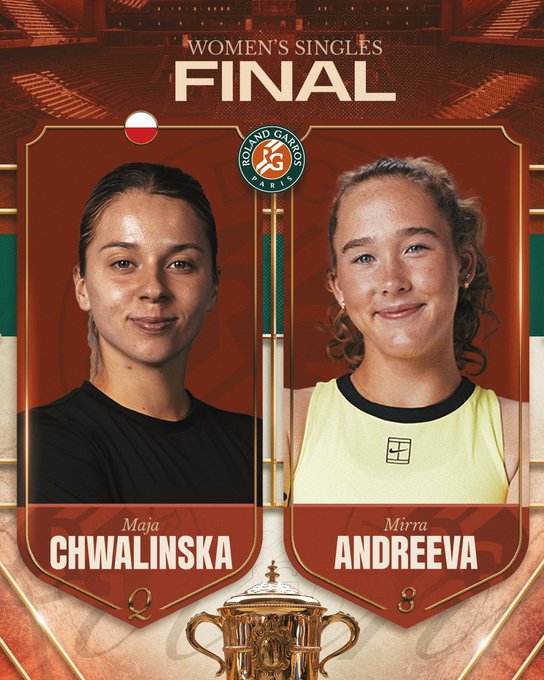 Final de Roland Garros coloca frente a frente sensação contra azarã