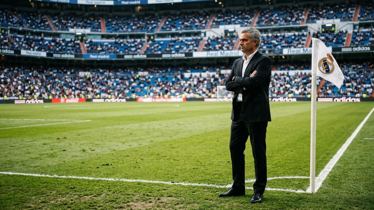 José Mourinho é apresentado como novo técnico do Real Madrid em decisão anunciada por Florentino Pérez