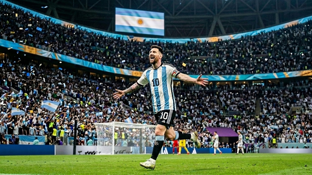Lionel Messi marca hat-trick, igualando Klose como maior artilheiro de Copa do Mundo