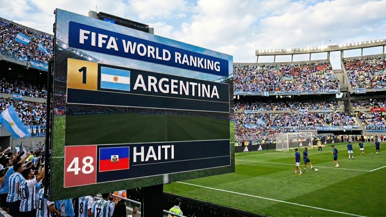 Ranking da Fifa muda após 1ª rodada da Copa; Brasil ganha posição e Haiti vira a pior seleção