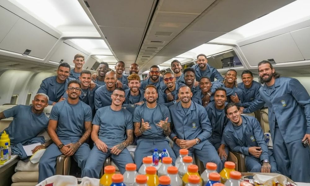 Seleção Brasileira chega aos EUA para a disputa da Copa do Mundo