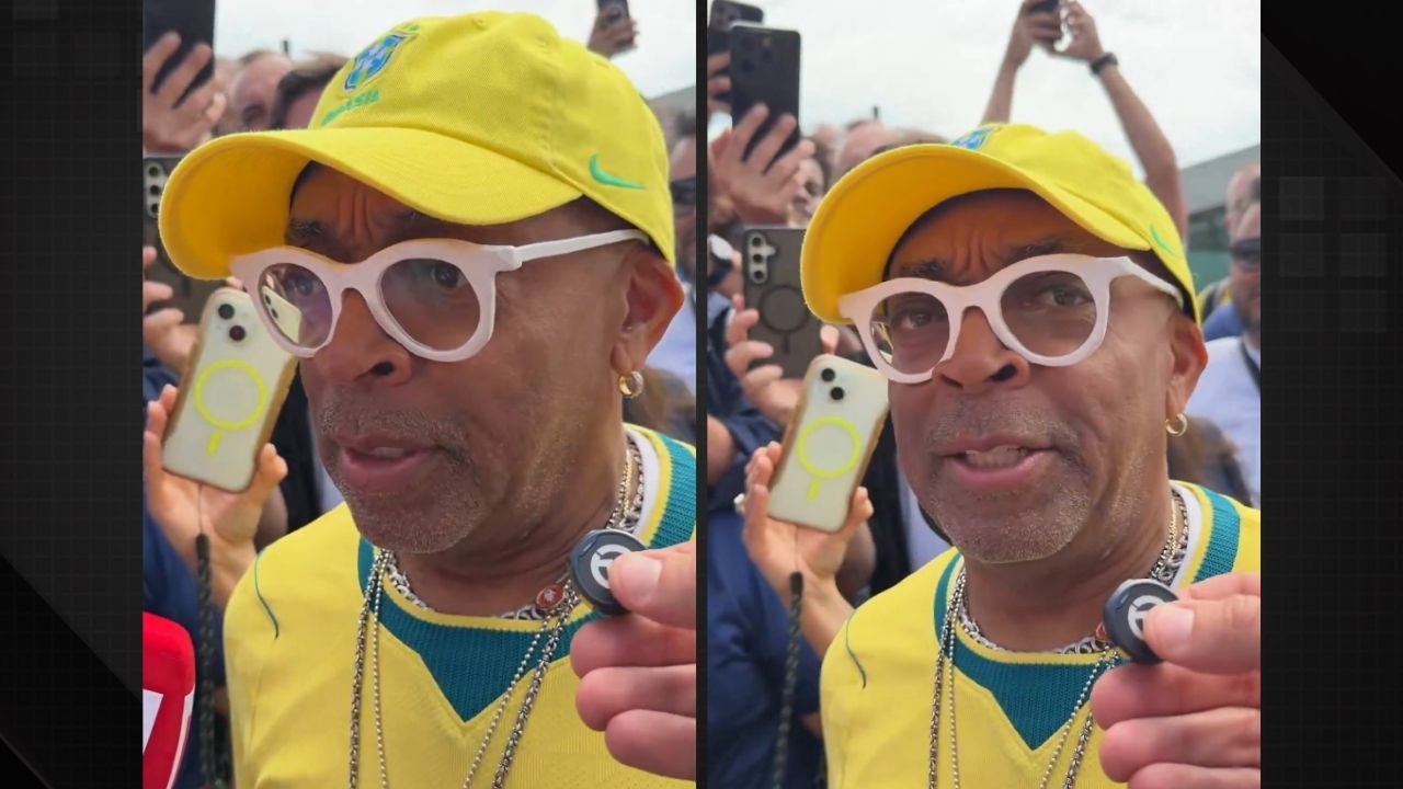 Spike Lee assiste a treino da Seleção e elogia Neymar: "É meu cara"